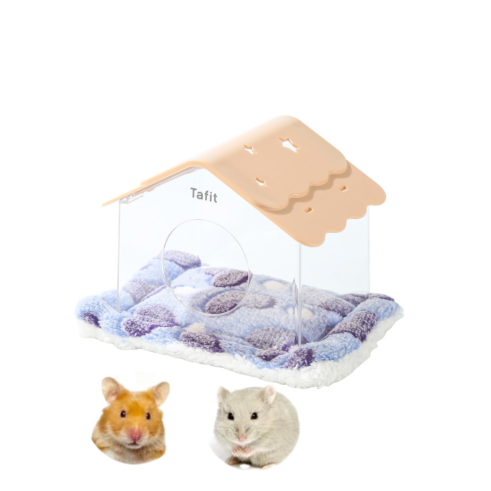 Curated visual reference: Tutu Lele Hamster Hideout Tiny House Nest Starry Sky Habitat Photo Inspiration