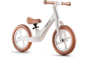 FUNFITX Toddler Balance Bike for 2 to 5 Year Old - Baby Bikes for 2 3 4 5 Years Old Kids - Toddlers Bicycle No-Pedal for Under 6 Age Boy Girl - Training Toys Cycle Outdoor Birthday Gifts for Boys Girls