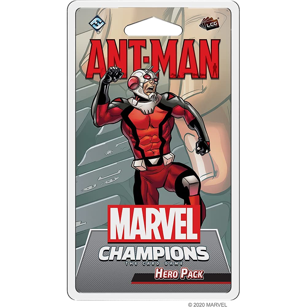 Fantasy Flight Games, Marvel Champions: LCG - Ant-Man, Hero Expansion, Expert Game, Card Game, 1-4 Players, Ages 14+, 60+ Minutes, German
