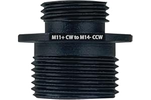 AYYU M11+ CW to M14- CCW Adapter for Airsoft Tracer Unit