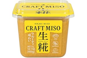 GENERIC Hikari CRAFT MISO Nama-Koji, 14.1 oz (400 g) – Fresh & Fruity Flavor, Soft Texture, 25% Reduced Sodium, Made with Premium Koji, Vegan & Gluten-Free, No Cooking Required