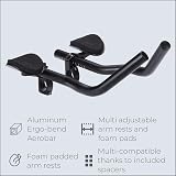 BBB AeroBase Tri Bars Ergo-bend Aluminium for Road Bikes 25.4/31.8 mm view 4