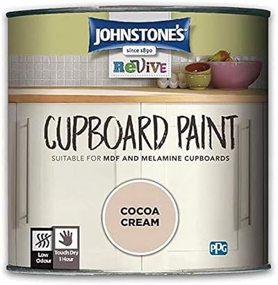 Johnstone's Cupboard Paint Cocoa Cream 750 ml Revive Kitchen
