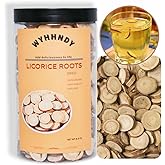 Licorice Root Slices – 8.8 oz (250 g) | Pure Flavor | Sealed Jar | Easy Storage | Perfect for Casual Tea Drinks |Gan Cao Slice Root.甘草片 甘草根