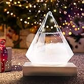 Weather Storm Glass Bottle Drop Creative Stylish Weather Station Forecaster Barometer, Desktop Decoration Crafts of Choice
