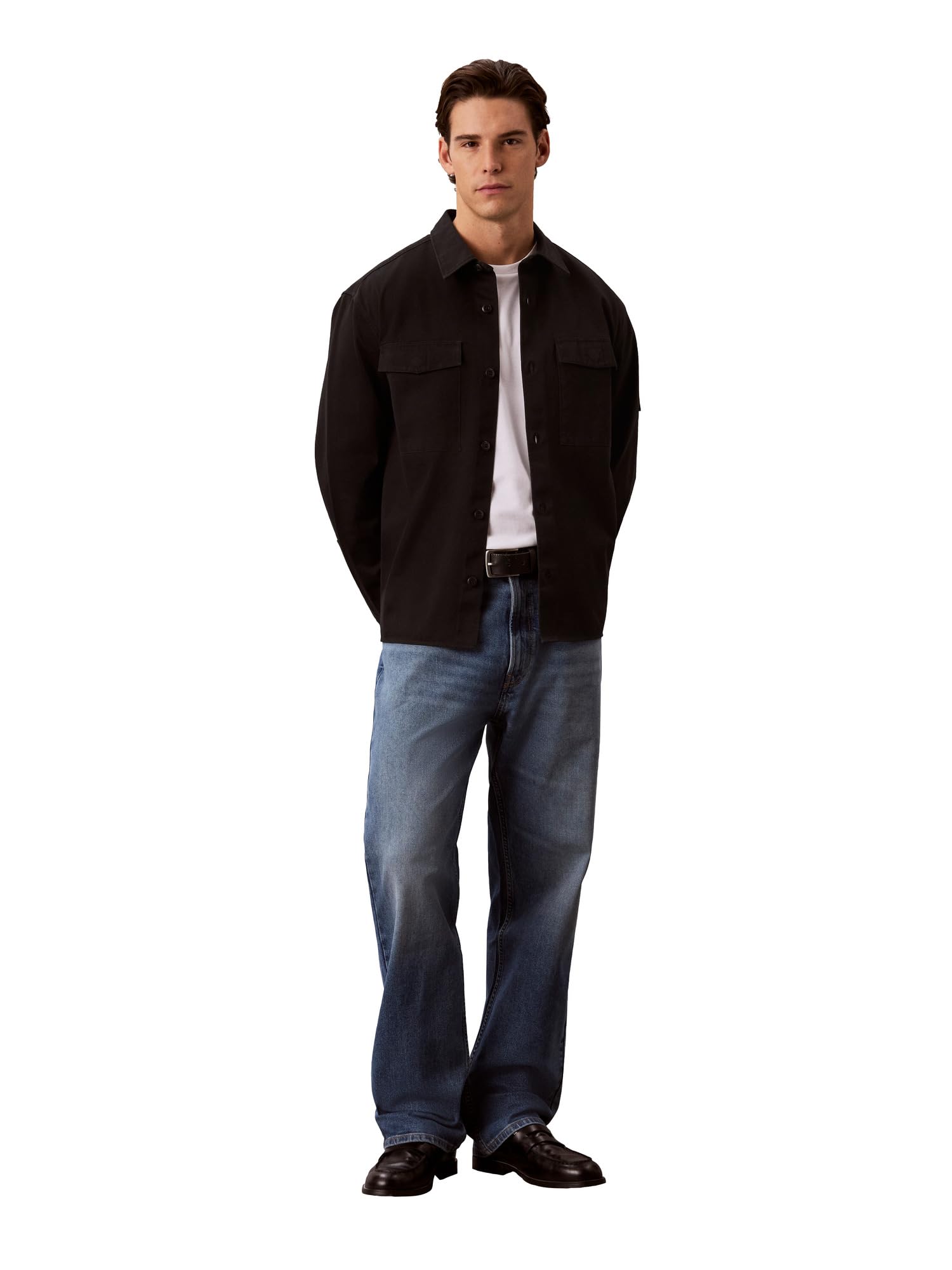 Calvin Klein Men's Straight High Stretch Jeans Image