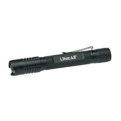 LitezAll 280 Lumen Tactical Flashlight and Pocket