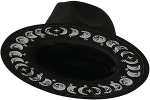 Womens Mens Fedora Hats Roaring Jazz Cap Wide Brim Panama Hat Jazz Hat Classic Church Party Hat