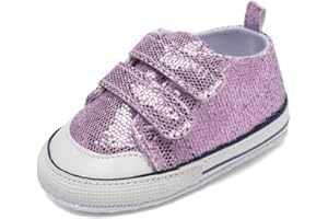 KHOCADW Baby Shoes,Infant Boys Girls Non-Slip Soft Sole Lightweight Sneakers,Unisex First Walking Shoes for 0-18 Months Toddler