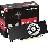 maxsun AMD Radeon RX 550 4GB Low Profile Small Form Factor Video Graphics Card for Gaming Computer PC GPU GDDR5 ITX SFF HDPC 128-Bit DirectX 12 PCI Express X16 3.0, HDMI, DisplayPort