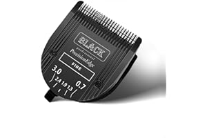 COSYONALL Adjustable Dog Grooming Clipper 5-in-1 Blade Compatible with WAHL Professional Animal Clipper Arco, Bravura, Chromado, Creativa, Figura, and Motion Pet, Dog, and Horse(Black)