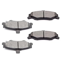 cciyu D750 Rear Semi-Metallic Disc Brake Pads Kit