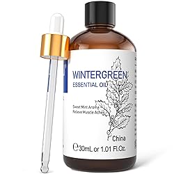 HIQILI 1 Fl Oz Wintergreen Essential Oil, 100% Pure