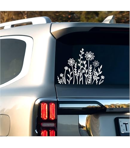 Funny Under Compensating Vinyl Sticker Car Decal (6\" White