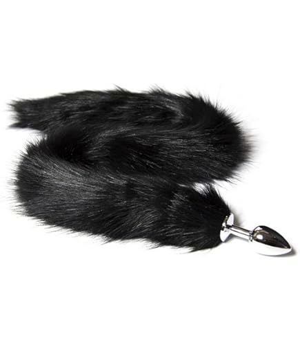 Amazon.com: Midnight Fox Glass Butt Plug with Tail : Health & Household