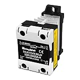 ReleyWell Solid State Relay, 25A DIN Rail SSR Relay