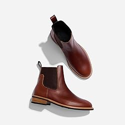 Nisolo Carmen Chelsea Boot 2.0, Brandy, 9, Boots
