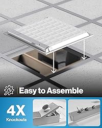 Sunco 2 Pack 2x2 LED Flat Panel Light, Selectable