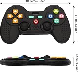 Hooku 2 Pack Silicone Teething Toys for Babies Remote Control Design view 7