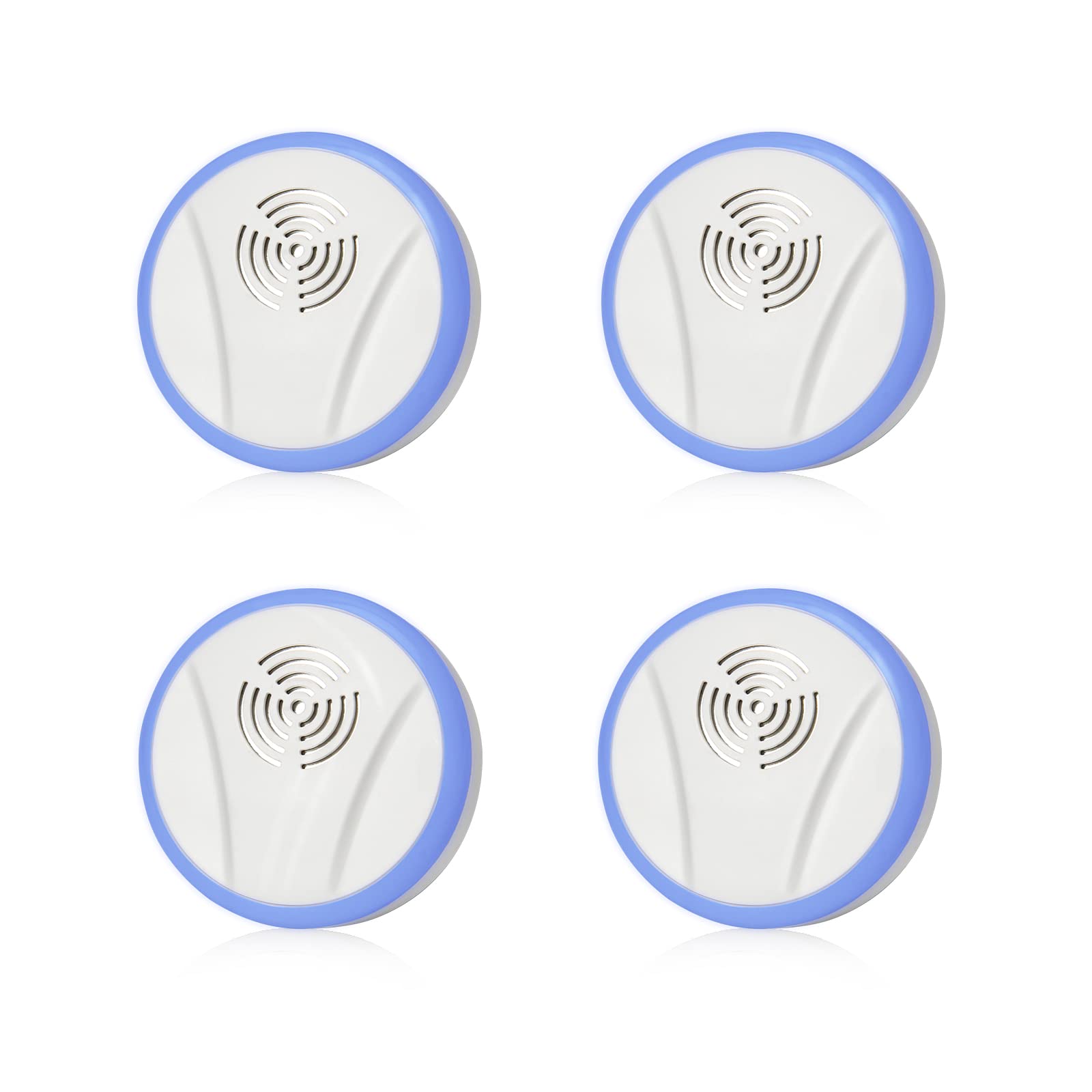 OPP ULITE Ultrasonic Pest Repeller, 4 Pack Electronic Pest Repeller Indoor Control Plug for Spiders, Rats, Roaches, Mosquito, Bugs, Fleas, Safe for Children and Pets