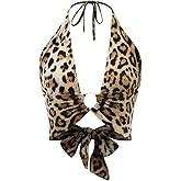 SOLY HUX Women's Y2k Gothic Contrast Lace Cami Crop Top Spaghetti Strap Slim Fit Tops