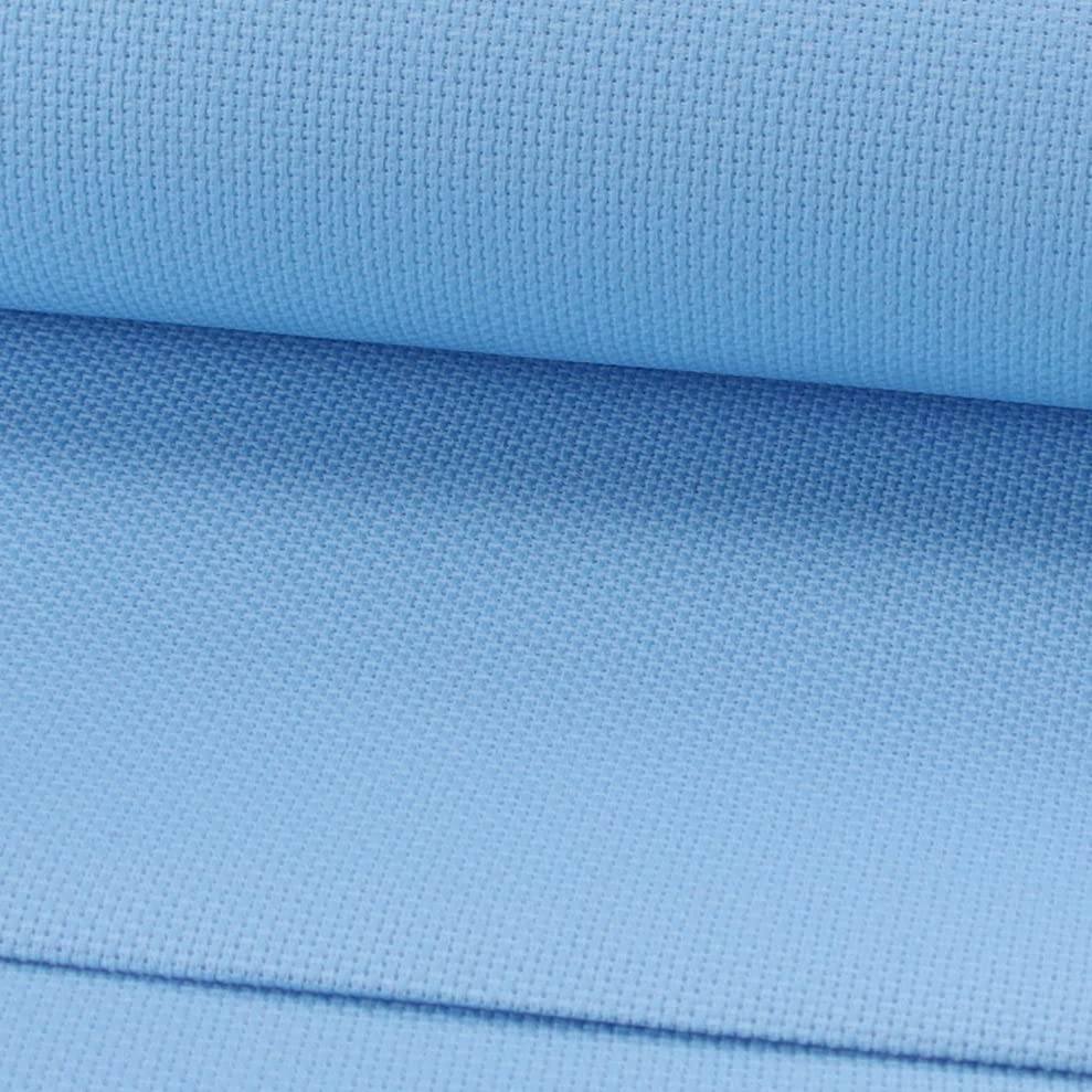 KCS 16CT Counted Cotton Cross Stitch Aida Cloth Fabric (Light Blue, 19" x 28") — image 1