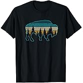Bison American Buffalo Vintage National Park Souvenir T-Shirt