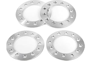 JiiinMiiin 6x5.5 6x139.7 6x135 1/4"(6mm) Universal Wheel Spacers 108mm Hub Bore 4pcs 6 Lug Forged Wheel Adapters for Chevy Silverado GMC Sierra 1500 Ram,2004-2022 Ford-F150,1992-2022 GMC Yukon 1500