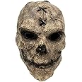 Bulex Scary Skull Mask Horror Ghost Devil Scary Face Creepy Latex Halloween Masquerade Party Cosplay Headgear Prop