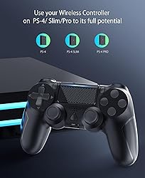 YCCTEAM Wireless Game Controller Compatible with PS