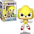 POP Funko 65259 ! Games: Sonic The Hedgehog - Super Sonic First Appearance (Summer Convention 2022 Glow in The Dark Exclusive) #877, Grey, One Size