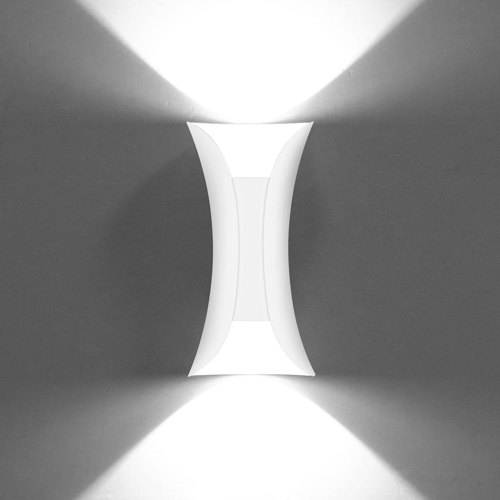 KAWELL 10W Creative Modern Wall Light LED Wall Wash Lights Waterproof IP65 Aluminum Wall Lamp LED Indoor Outdoor for Bedroom Living Room Bathroom Entrance Stairs Porch Corridor