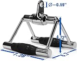 Yes4All Unisex Double Row Rotate Rubber Bar Accessory Standard UK view 3