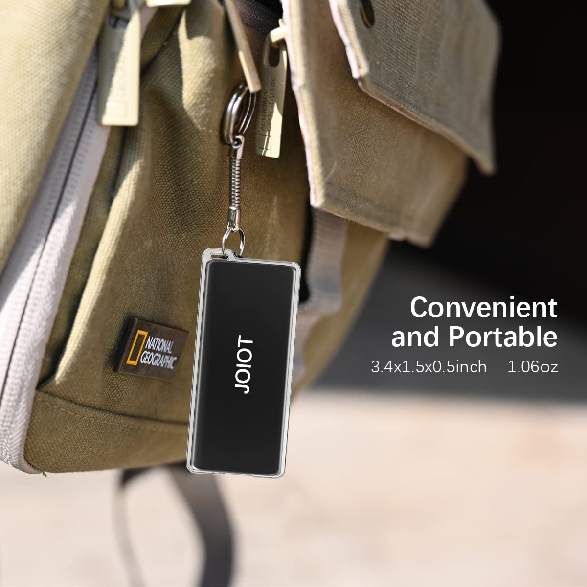 1TB Portable External SSD, Up to 540MB/s, USB 3.1 Type C Flash Drive External Solid State Drive, Portable SSD Type A to C Cable for PC/Laptop/Mac/Android/Linux