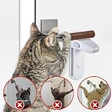EUDEMON Childproof Door Lever Lock White 2 Pack - Easy Adhesive Installation view 3