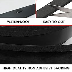 Neoprene Foam Strip Roll by Dualplex, 2" Wide x