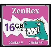 ZenRex 16GB CompactFlash Memory Card CF Card UDMA High Speed for Camere