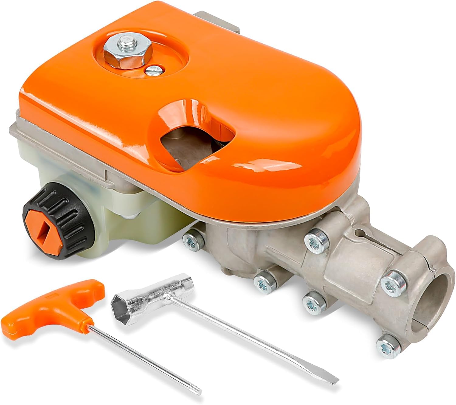 View 1 of **MISSING PARTS/check clerk comments**
Adorih Gear Head Pole Saw Gearbox for Stihl HT73 HT75 HT100 HT130 HT131 HT250 KM90 KM110 KM130 FS85, WT Spur Sprocket 3/8-6T Pruner Pole Saw Tree Cutter Replaces 4182 200 0070, 4138 205 0008