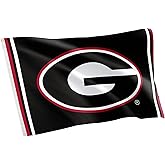 Desert Cactus University of Georgia Flag Bulldogs UGA Dawgs Banners 100% Polyester Indoor Outdoor 3x5 feet Flags (Design L)
