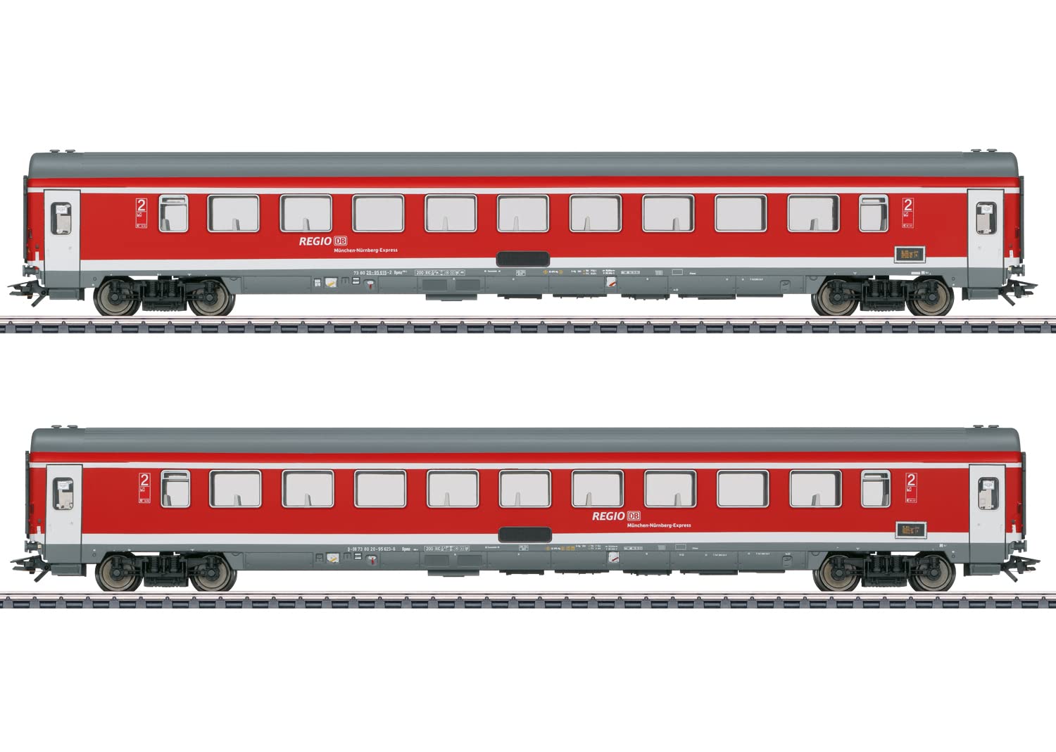 Passenger Car Set 2 Munich Nuremberg Express
