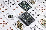 Bicycle Bicycle Aviary Playing Cards Deck Air Cushion Finish Black Green view 3