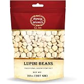 Spicy World Lupini Beans Dry Large 2 Pound Bulk Bag (32oz) - High Protein Legume, Vegan, Authentic
