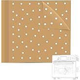 BYKITCHEN Air Fryer Oven Liners, 11x12 Inches, Nonstick Unbleached Rectangular Airfryer Parchment Paper for Ninja Foodi Air Fryer Toaster Ovens, XL Airfryer, Dehydrator and More (Set of 100)