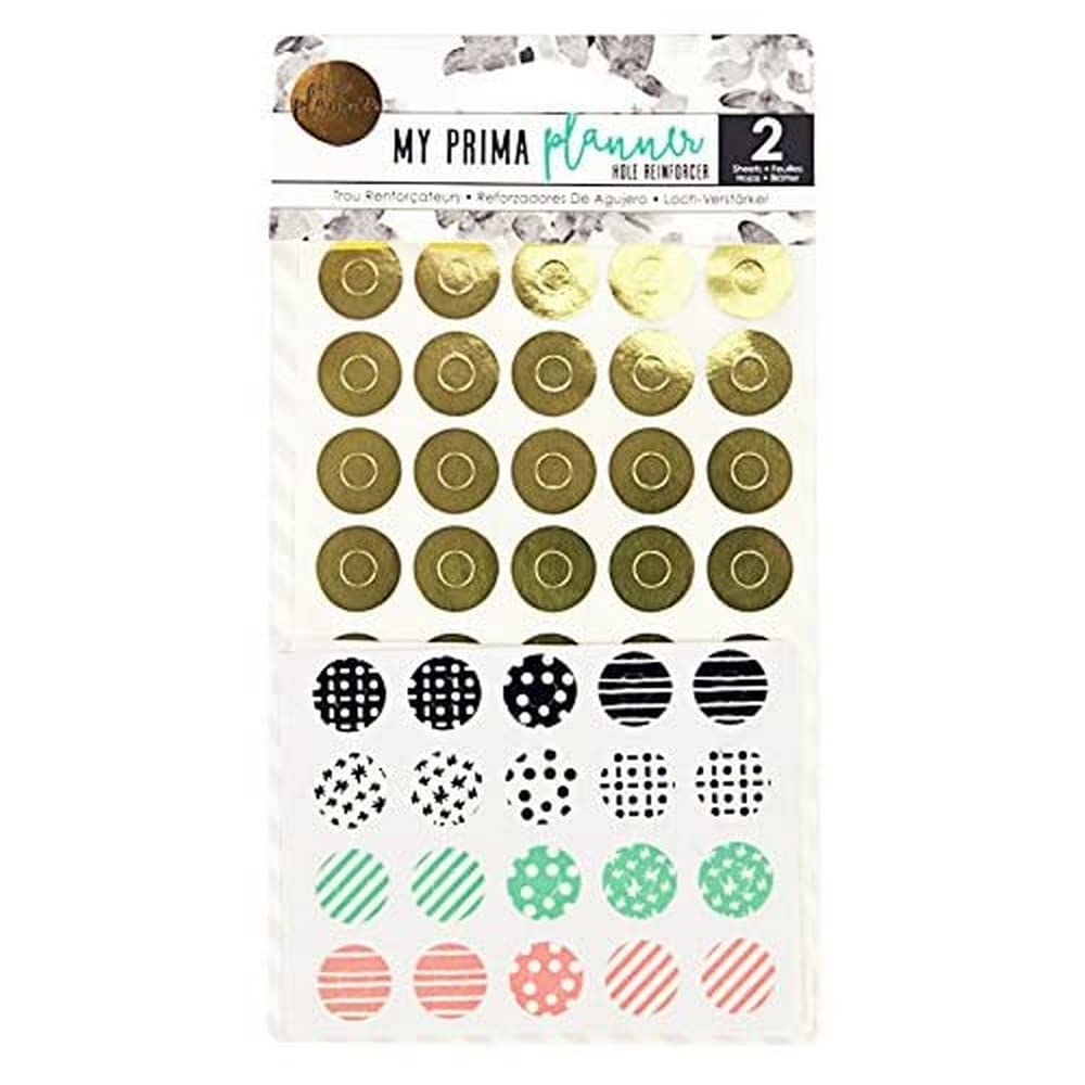 Prima Marketing My Prima Planner Embellishments-Hole Reinforcers