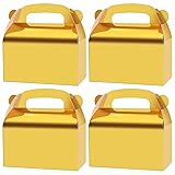 Oletx 30-Pack Gold Party Favor Treat Boxes, Goodie