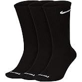 Nike Men's Everyday Plus Lightweight Training Crew Socks (3 Pack)