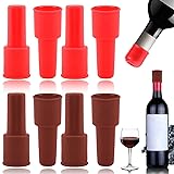 Vodolo Silicone Wine Stopper - 8pcs Reusable and