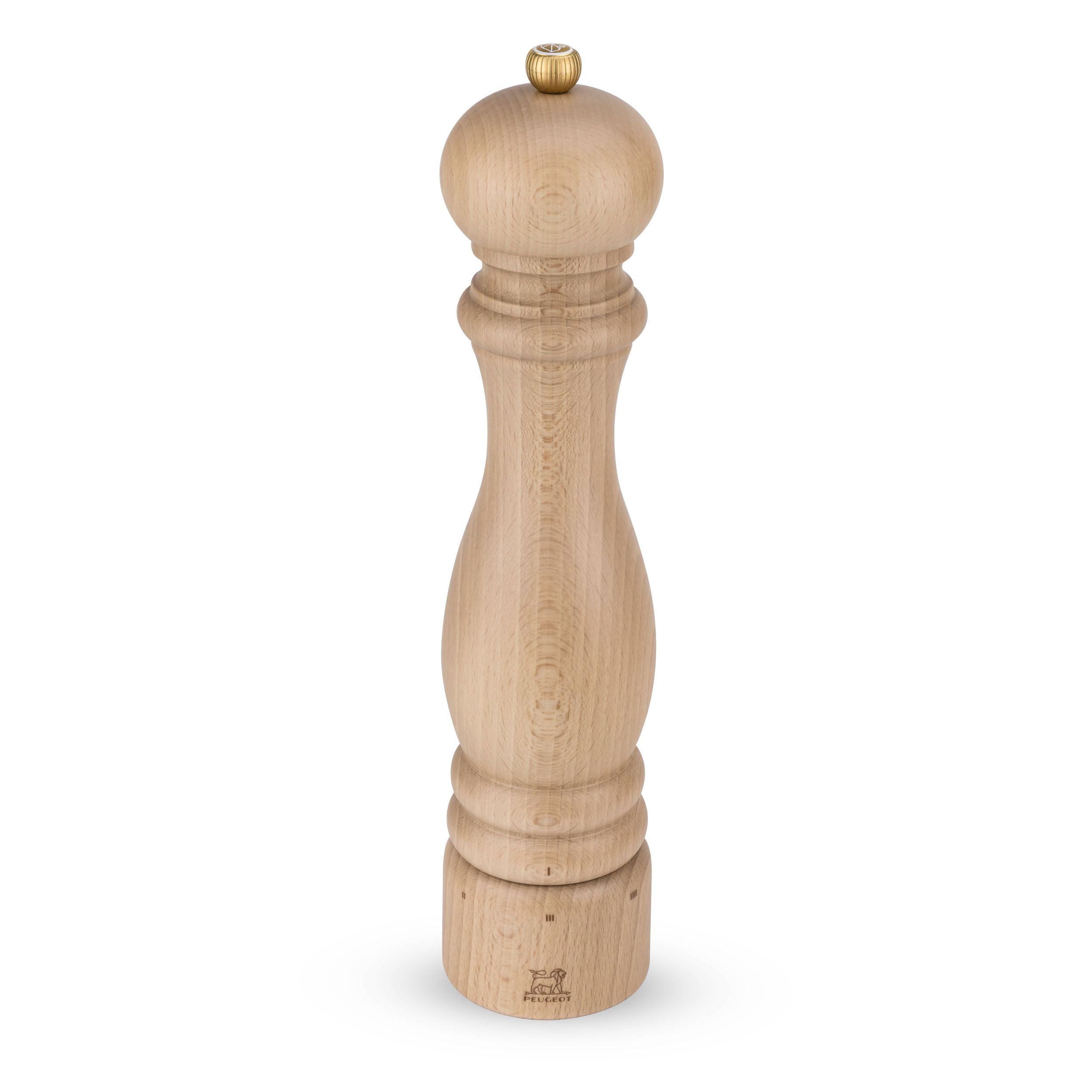 PEUGEOT - Paris u'Select 30 cm Salt Mill - 6 Predefined Grind Settings - Made With PEFC Certified Wood - Made In France - Natural Colour