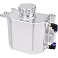 EVIL ENERGY Radiator Coolant Overflow Tank,Coolant Recovery Tank 1L Aluminum Universal