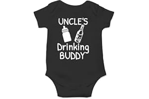 CBTwear Uncles Drinking Buddy Baby Bodysuit Cute Newborn Boy Clothes Adorable Infant Unisex Romper